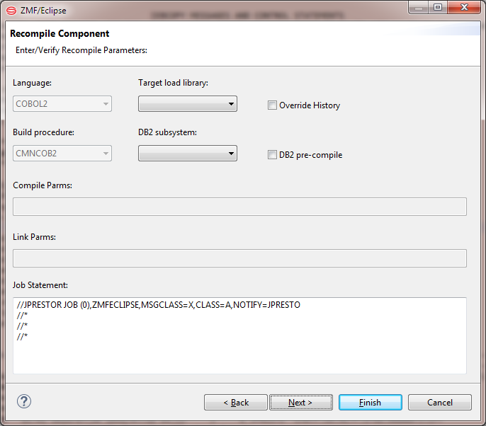 recompile component