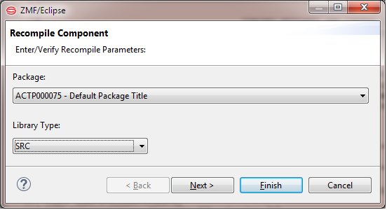 recompile component screen