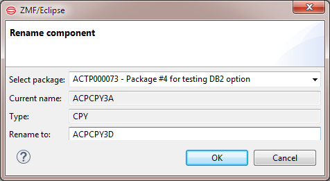 rename component