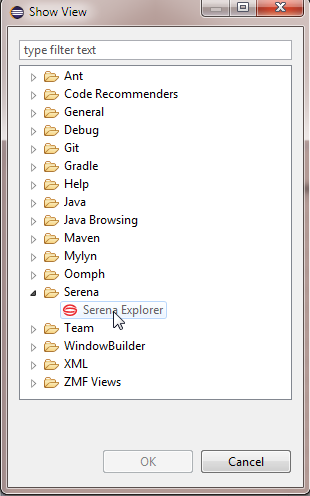 serena folder