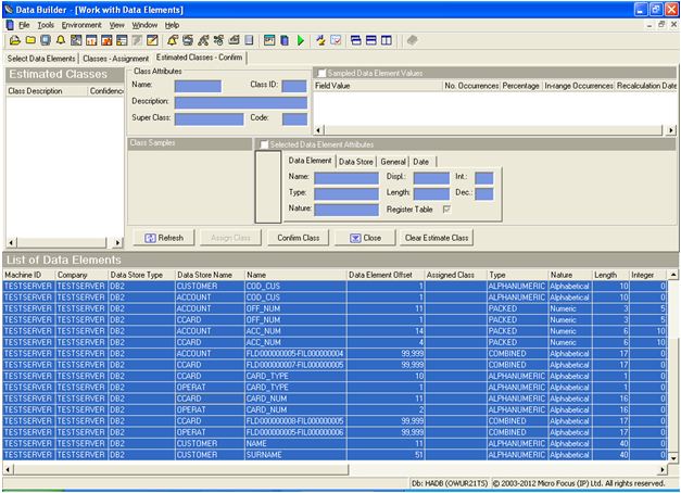Work with Data Elements