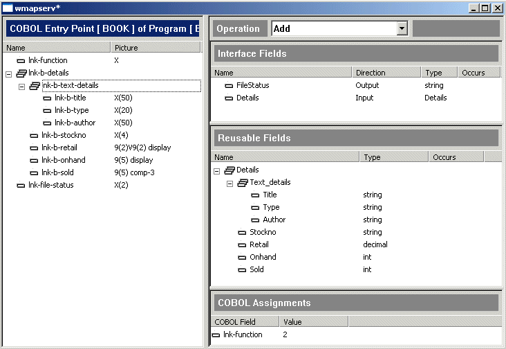The Add Operation (Web service)